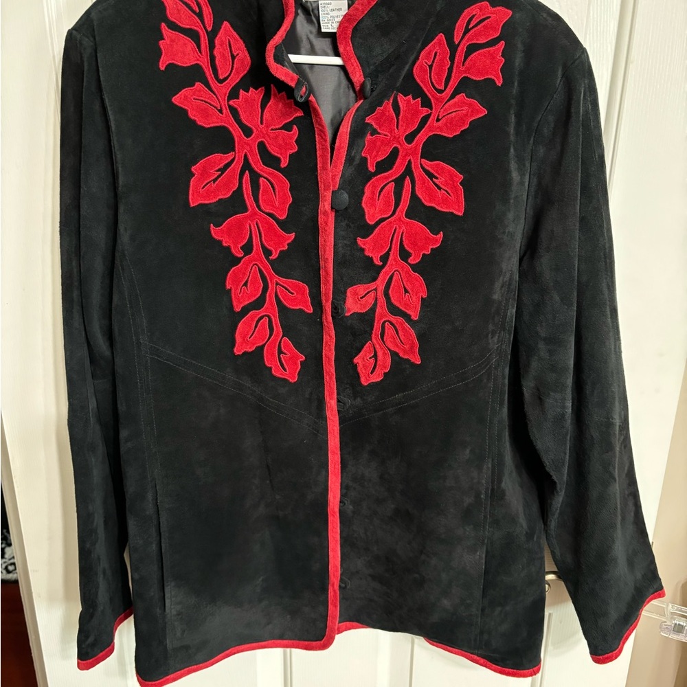 Vintage Linea by Louis  Dell’Olio 100% suede jacket